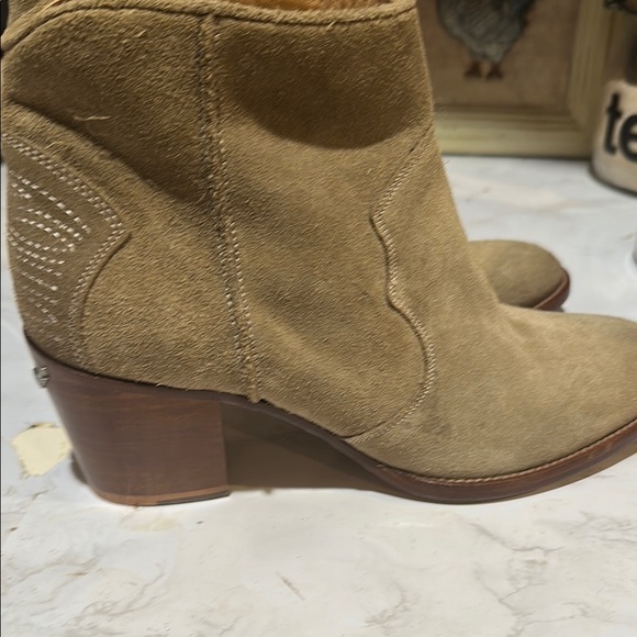 Zadig & Voltaire Tan Ankle Boots - Picture 2 of 9